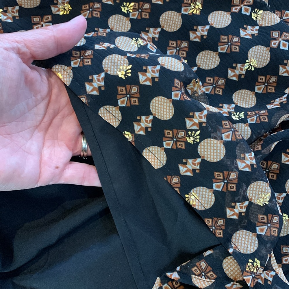 π2/$20 Boho blouse Rickiβs XXL like new - Picture 5 of 8